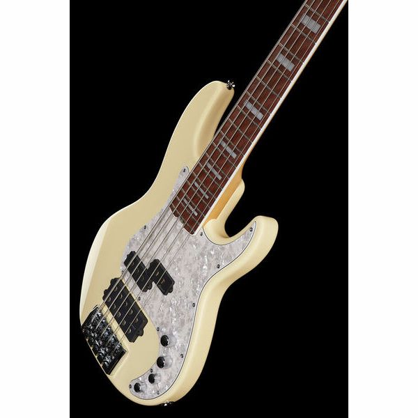 Harley Benton Enhanced MP-5EB Creme – United States