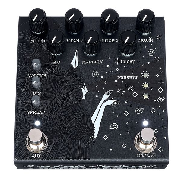 Old Blood Noise Endeavors Dark Star Stereo Reverb BK – United States
