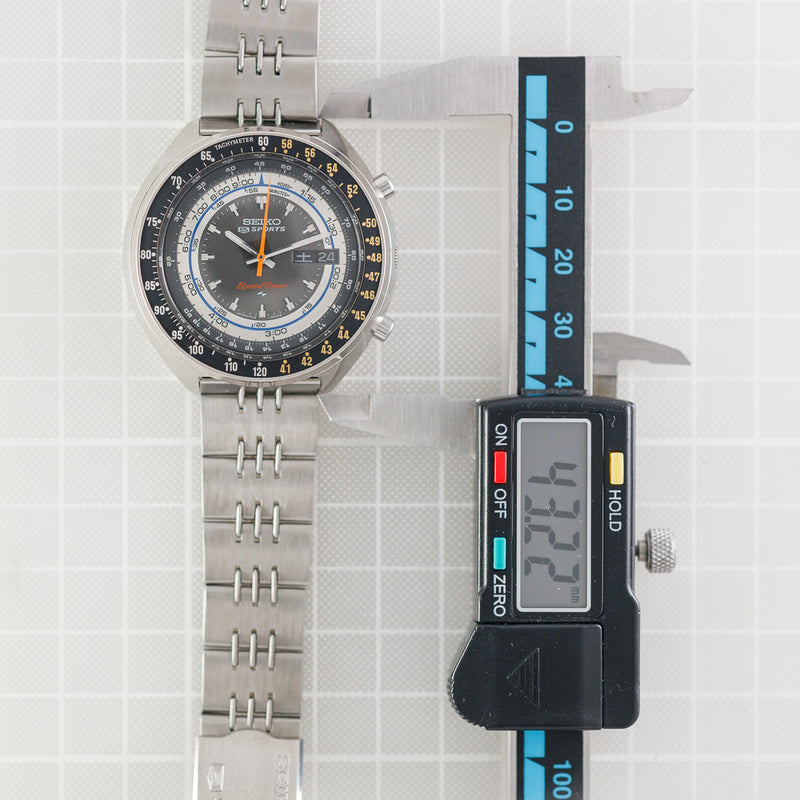 SEIKO 5 SPORTS SPEEDTIMER Rallymeter REF.7015-7010 NOS BOX