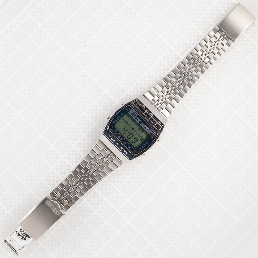 SEIKO world time digital Ref.A239-502A – TIMEANAGRAM