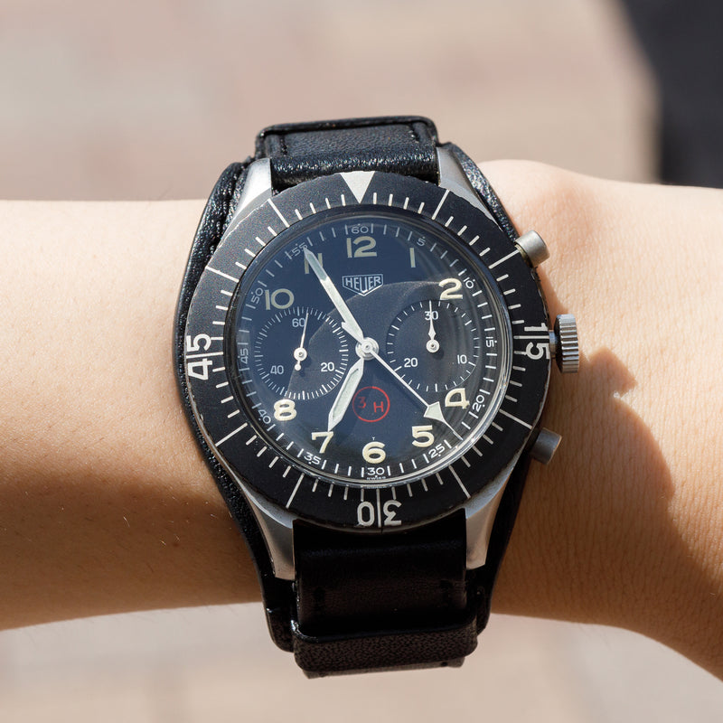HEUER Bundeswehr Ref.1550SG Flyback – TIMEANAGRAM