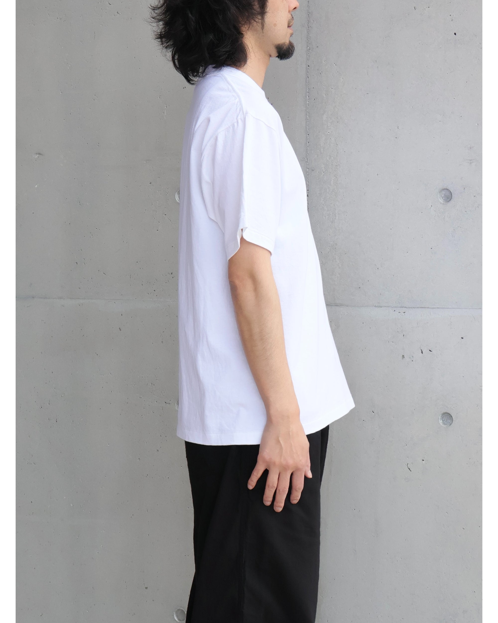 コットンジャージ 半袖Tシャツ WHITE – TIME AFTER TIME