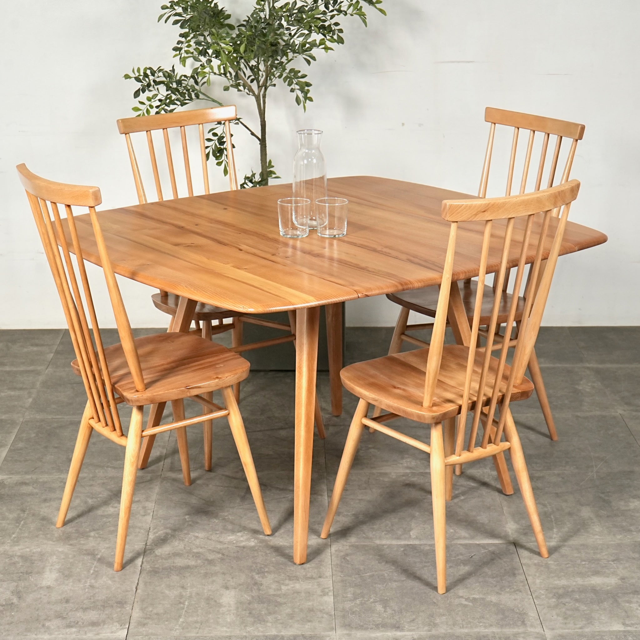 ERCOL】ヴィンテージ ドロップリーフテーブル(メープル) – TIME HYPE