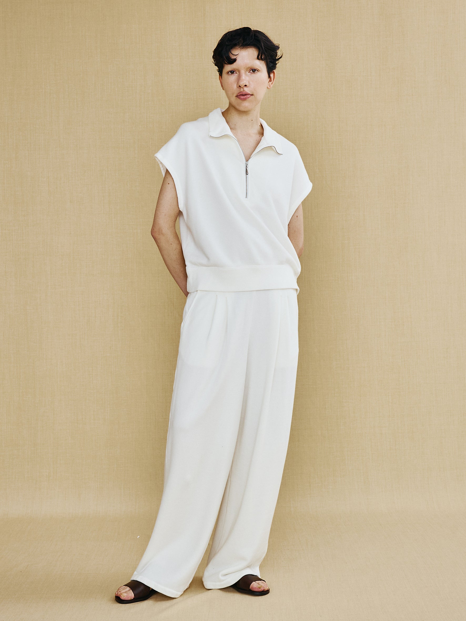 ウラケタックワイドパンツ TBFS-213