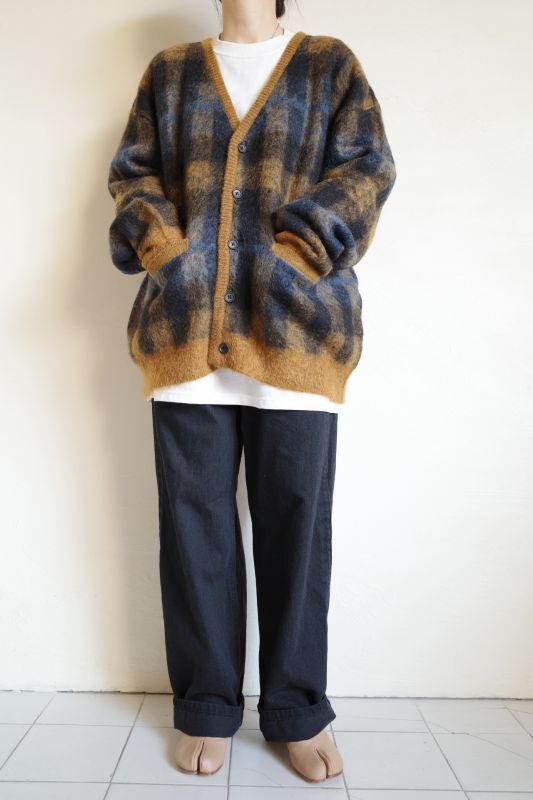 stein KID MOHAIR CARDIGAN・CHECK - tity