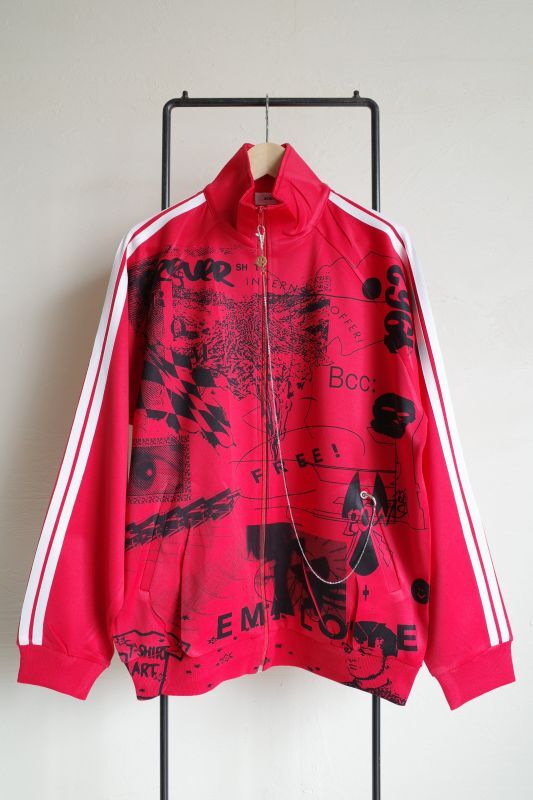 BODYSONG. FLAT PRESS PRINT TJ・RED - tity