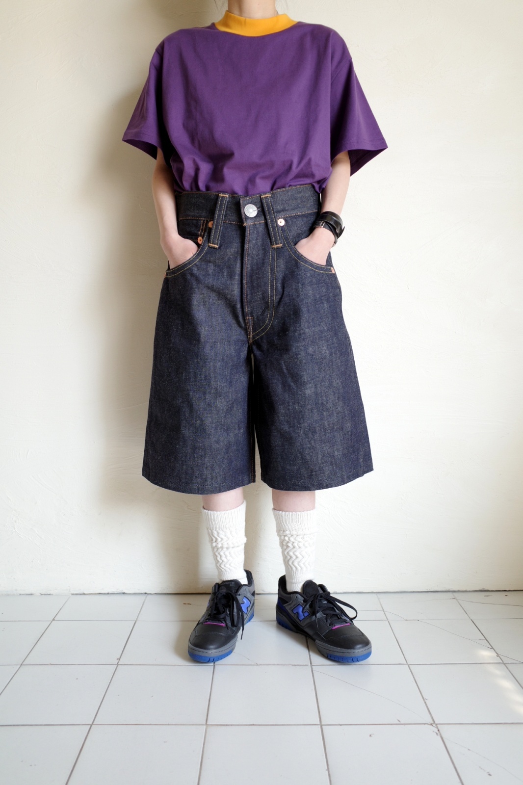KOOKY ZOO クーキーズー JUVENILE DENIM HALF PANTS - tity