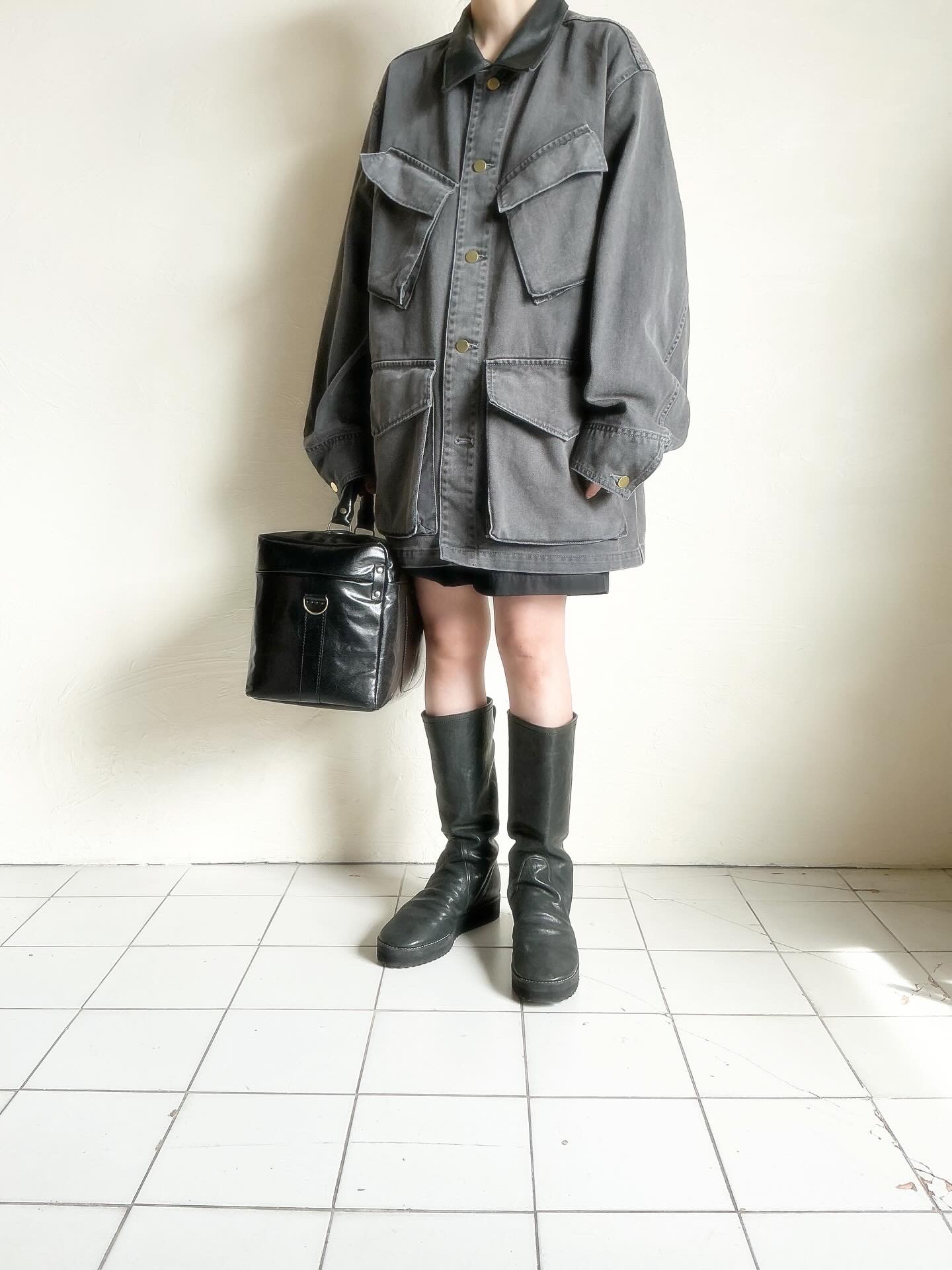 FOLL bag spec work jacket・black - tity