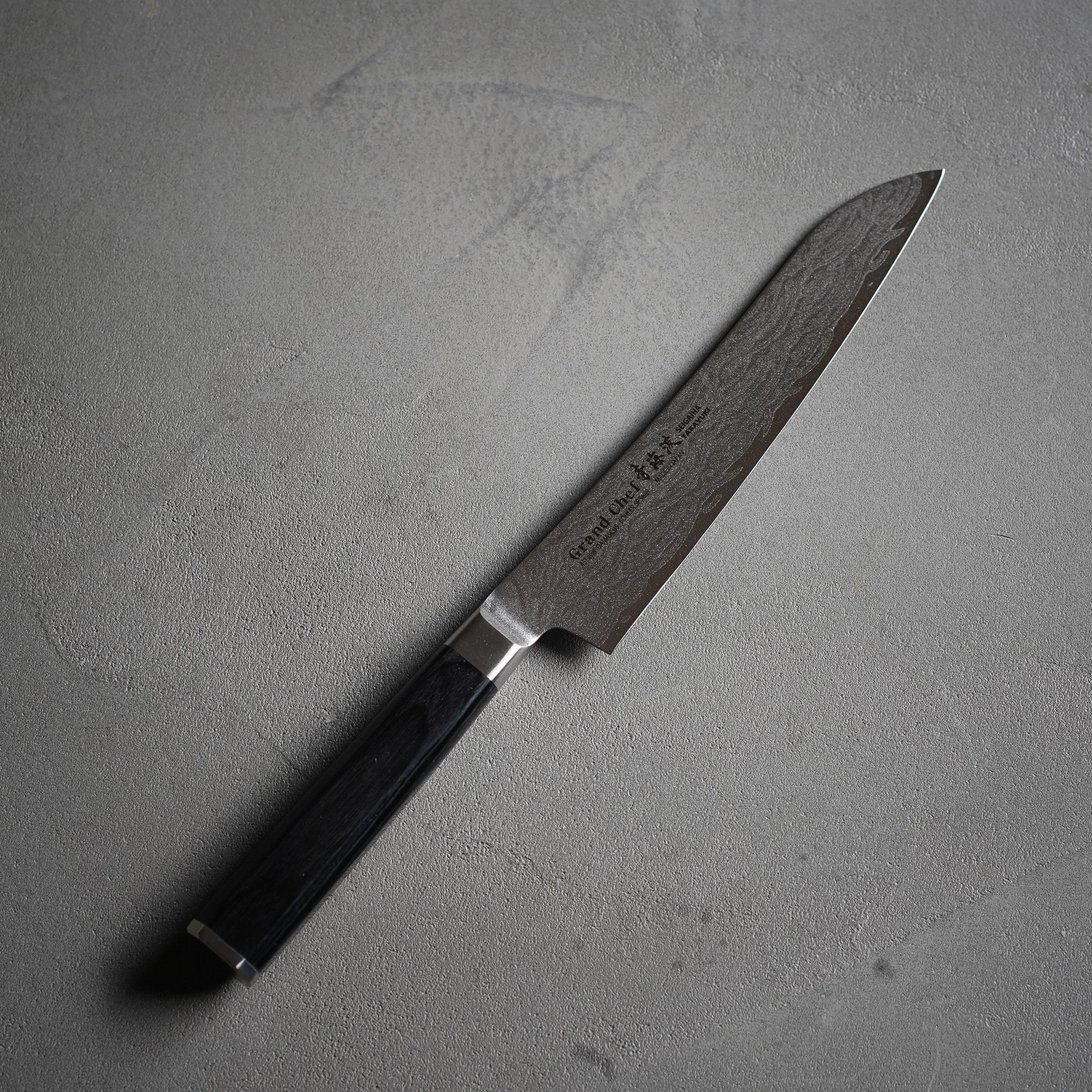 ペティナイフ グランドシェフ青海波 ダマスカス VG10 | 堺孝行 日本製