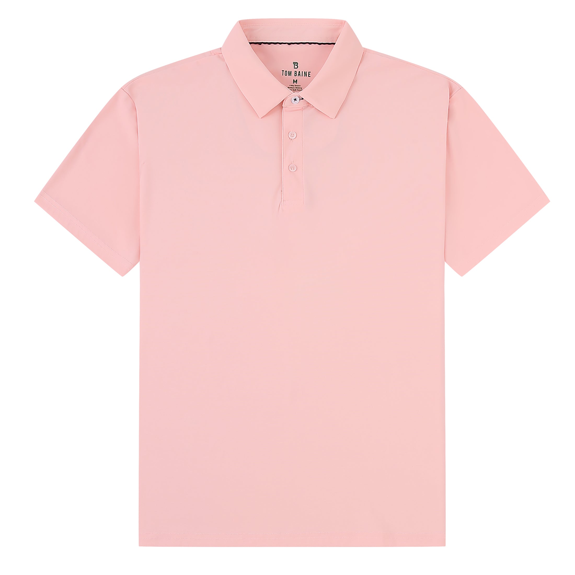 The New Standard Performance Polo (Pink PEACH) – Tom Baine