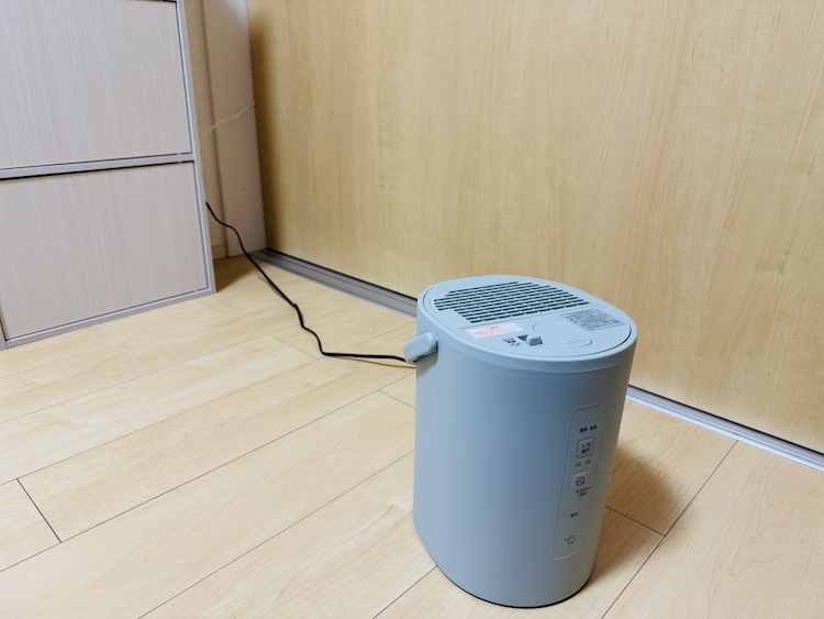 象印スチーム式加湿器 EE-MA20 1週間使用レビュー】静音モード以外は