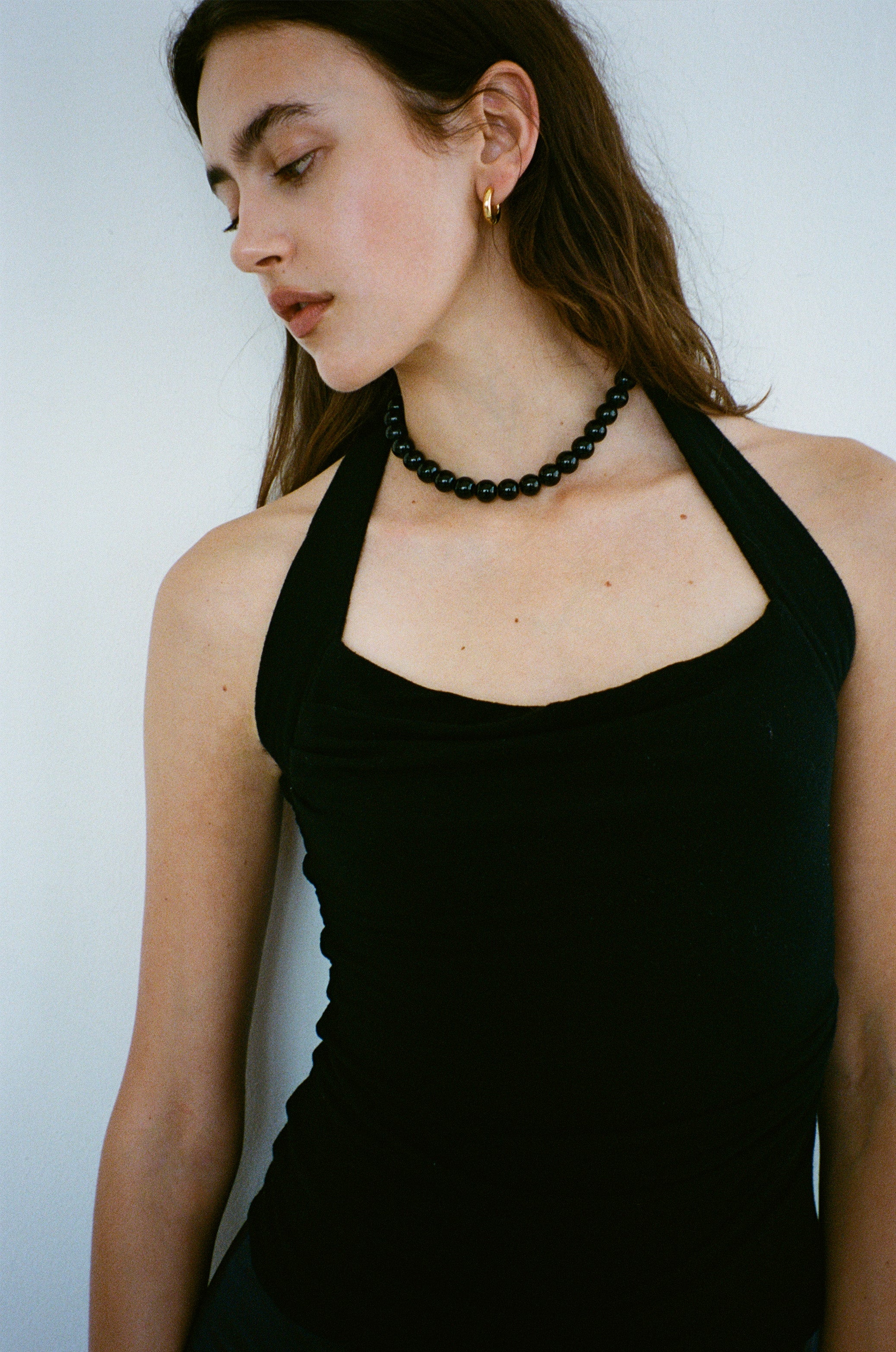 BLACK BEAD CHOKER – Tootsie Jewelry
