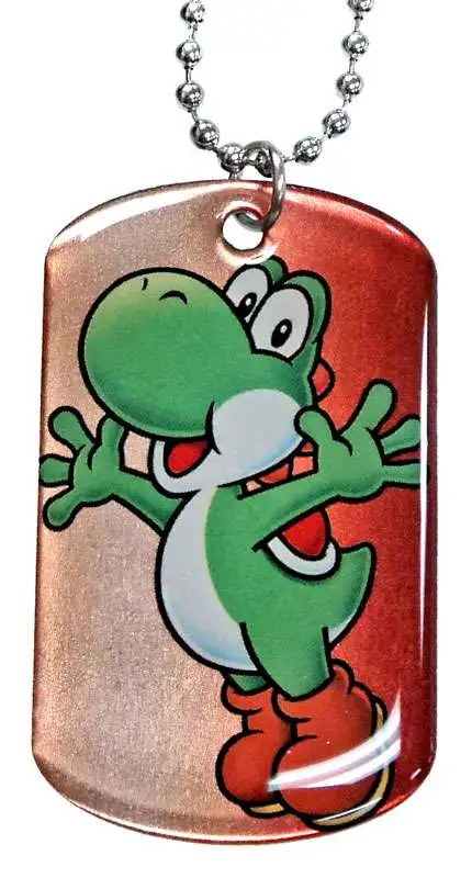 Super Mario 2D Yoshi Dog Tag 8 Loose Enterplay - ToyWiz