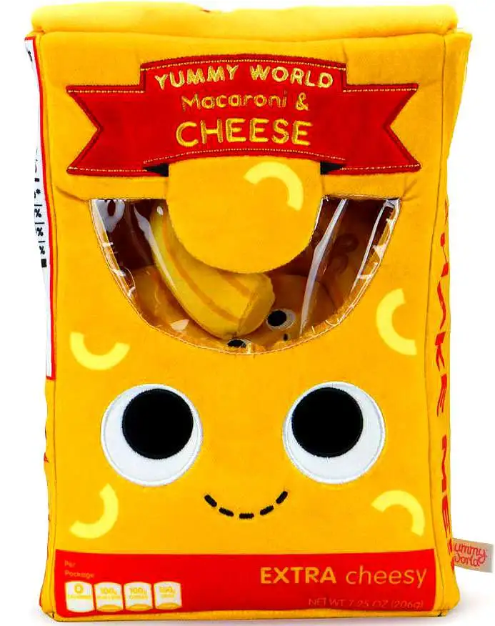 Yummy World Matty Macaroni Cheese Large Plush Kidrobot NECA - ToyWiz
