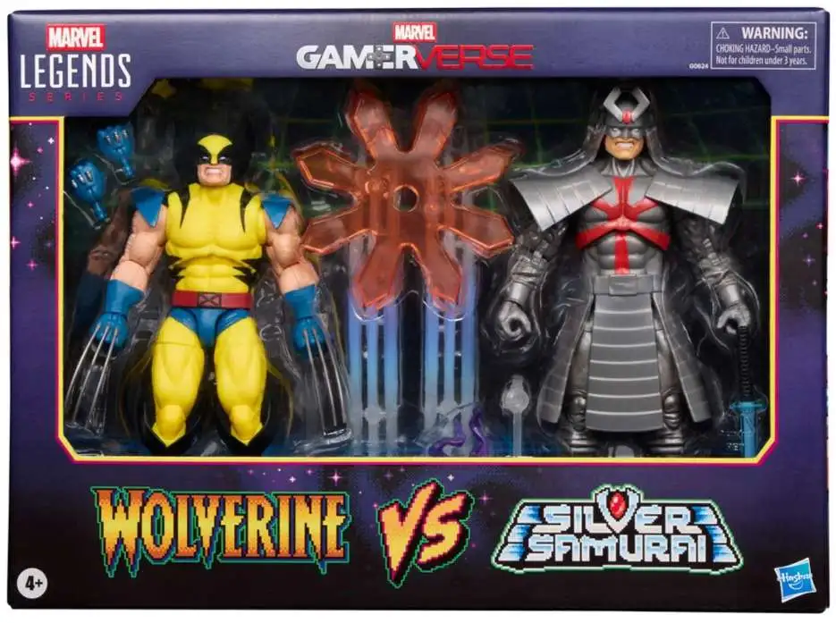 Marvel Gamerverse Marvel Legends Wolverine vs. Silver Samurai 6