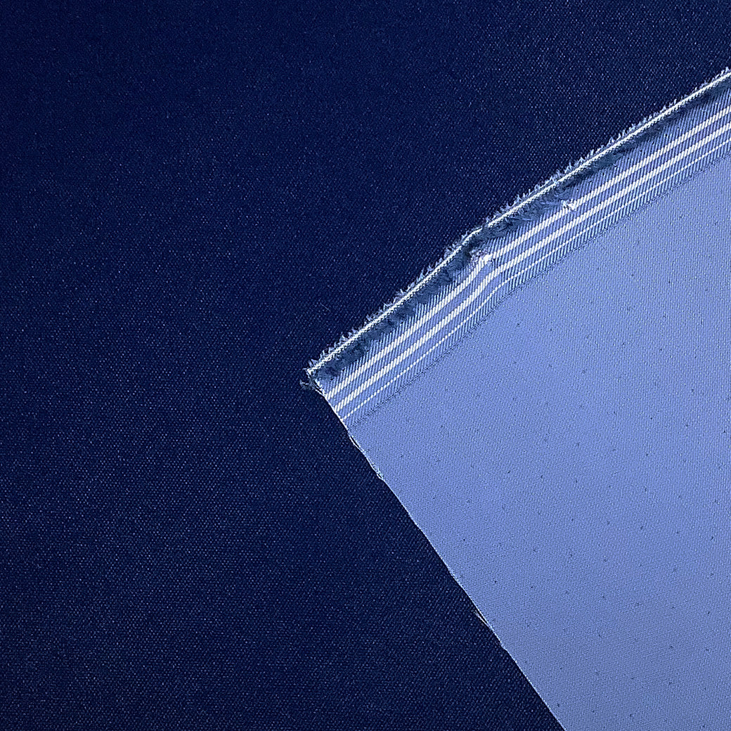 生地 【 アゲハラベルベット ネイビー 】 ベルベット 巾110cm 生地表