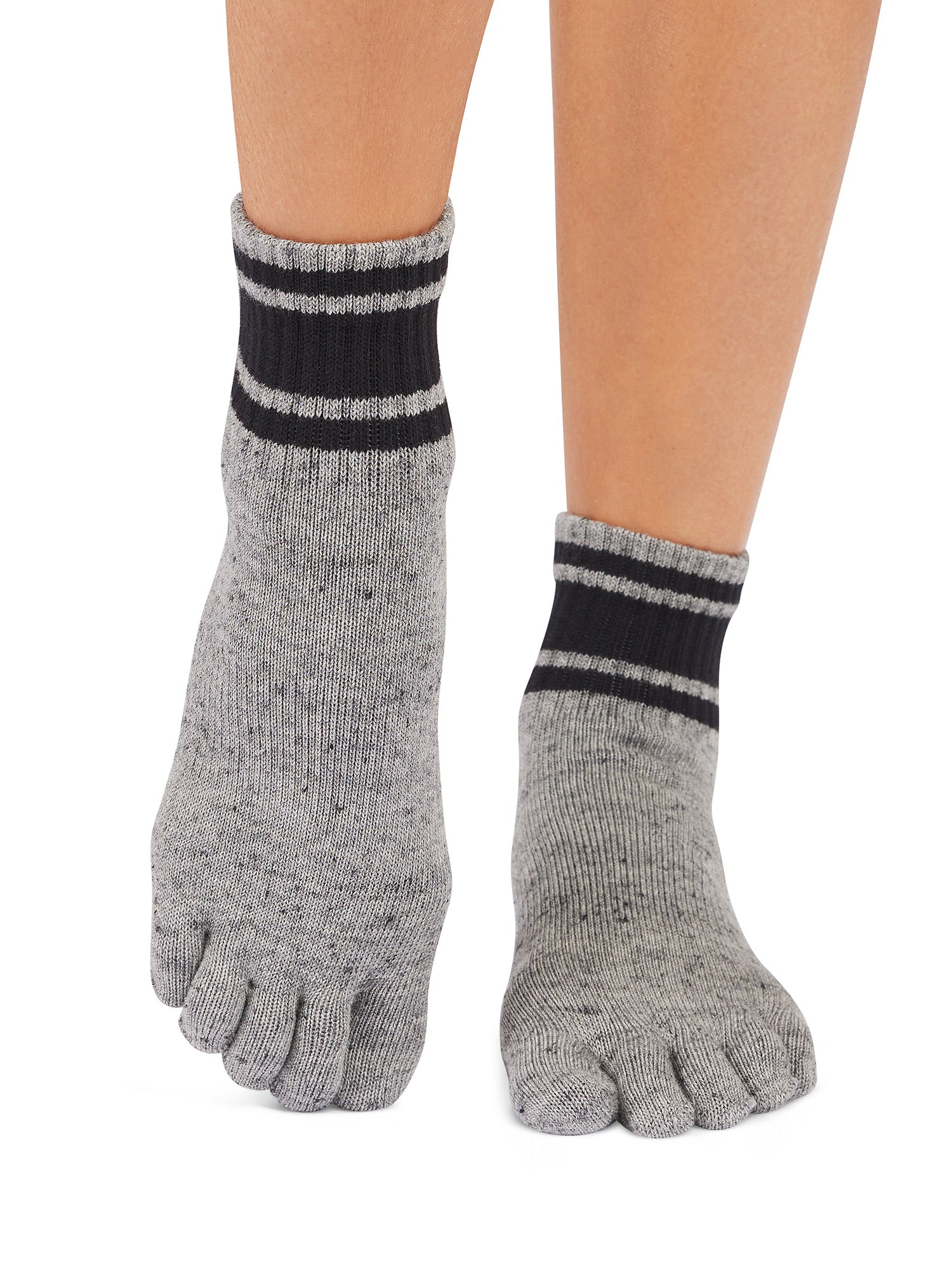 ToeSox] グリップ ソックス 5本指 メロディー（Full-Toe／つま先あり