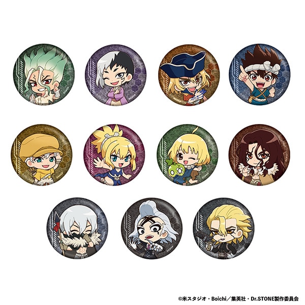 公式オンラインストアDr.STONE トレーディンググリッター缶バッジ 【全