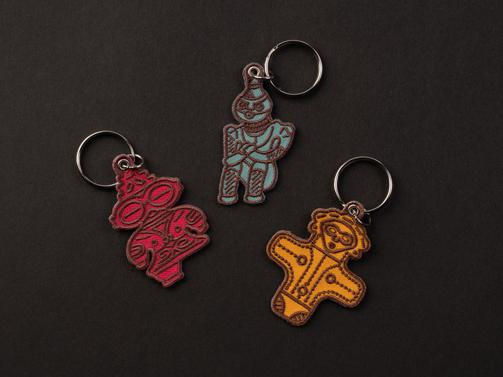 東北づくし_ワッペンキーホルダー 青森のどぐう – 東北スタンダード