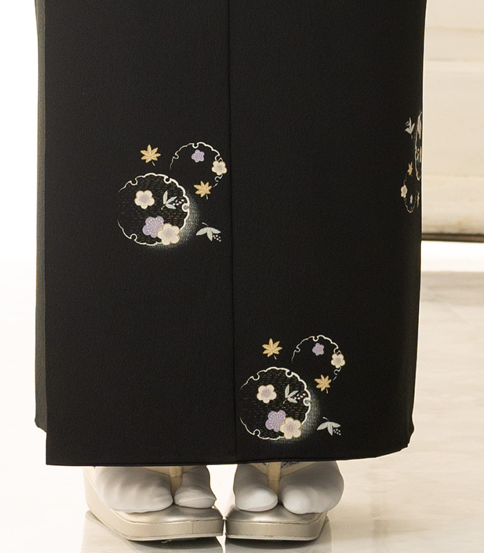 お仕立付き・袷】都粋オリジナル 東レシルジェリー おめかし小紋（雪輪