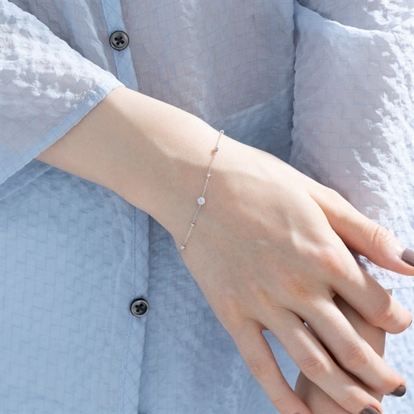 K18ホワイトゴールド ブレスレット | 111741133202 | 【公式】4