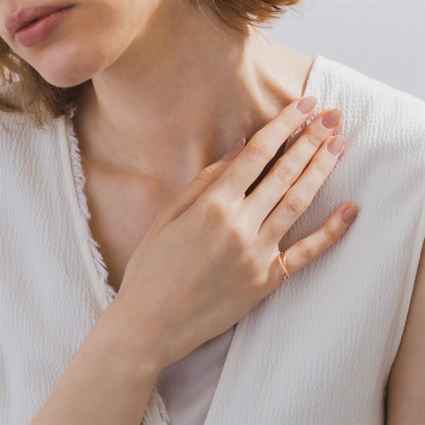 K10ピンクゴールド ピンキーリング | 111916143103 | 【公式】4