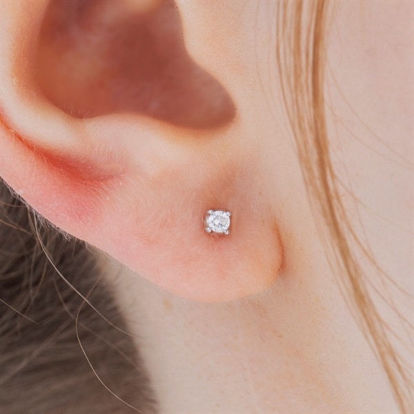 K10ホワイトゴールド ピアス | 111146153206 | 【公式】4℃ジュエリー