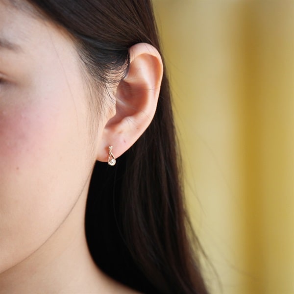 K18ピンクゴールド ピアス | 111331153109 | 【公式】4℃ジュエリー