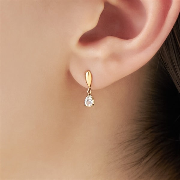 K10 4℃アクアゴールド ピアス | 112426153801 | 【公式】4