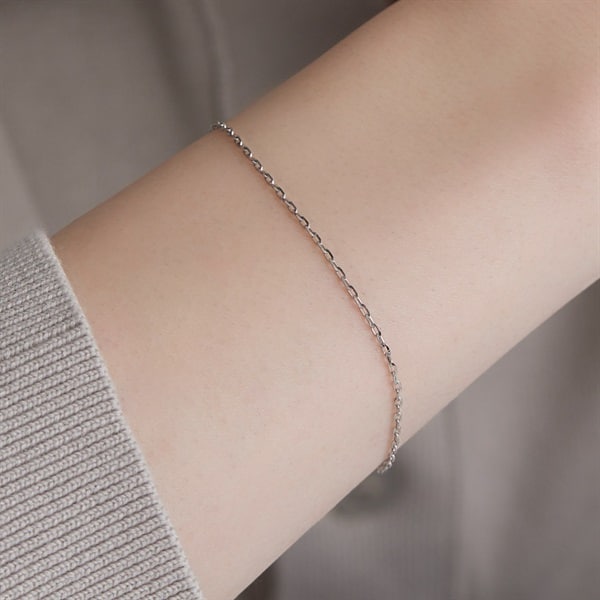 プラチナ ブレスレット | 112243334004 | 【公式】4℃ HOMME+