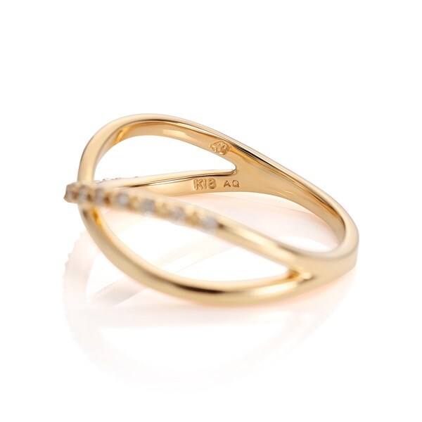 K18 4℃アクアゴールド リング | 112311143801 | 【公式】4℃ジュエリー