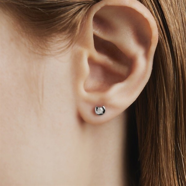 6月誕生石 シルバー ピアス/片耳用 | 112314351908 | 【公式】4