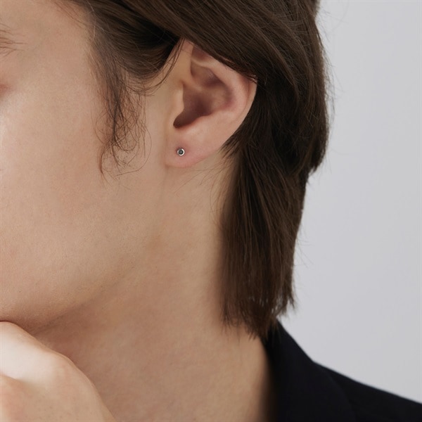 プラチナ ピアス/片耳用|112323355002 | 【公式】4℃ HOMME+