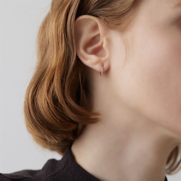 K18ピンクゴールド ピアス | 142241153101 | 【公式】EAU DOUCE4