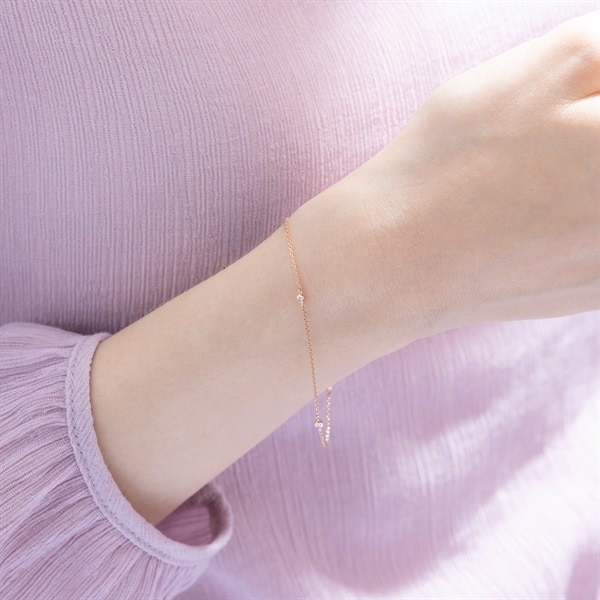 K18ピンクゴールド ブレスレット | 151441133101 | 【公式】Canal4