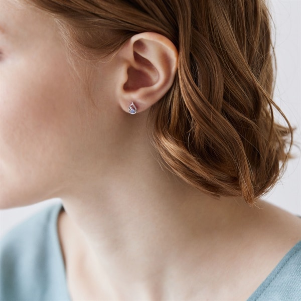 K10ホワイトゴールド ピアス | 151646253212 | 【公式】Canal4