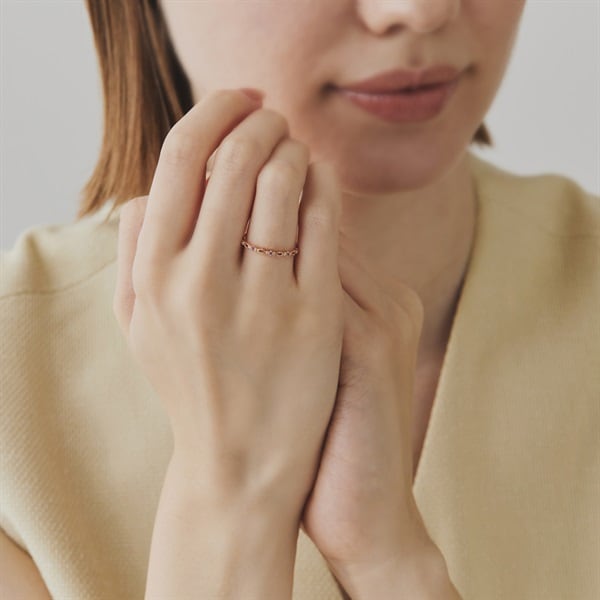 K10ピンクゴールド リング | 152246043103 | 【公式】Canal4℃ (カナル