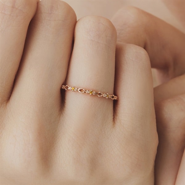 K10ピンクゴールド リング | 152316043111 | 【公式】Canal4℃ (カナル