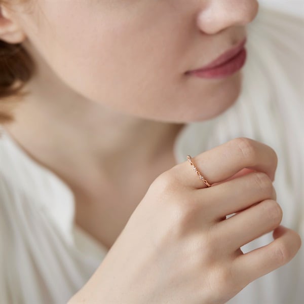 K10ピンクゴールド リング | 152316043104 | 【公式】Canal4℃ (カナル