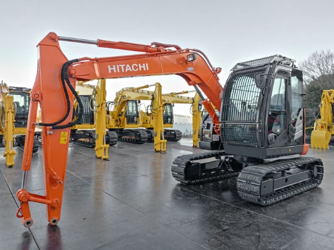 日立建機 ZX75USK-5B ユンボ（バックホー）0.25クラス 愛知県中古重機