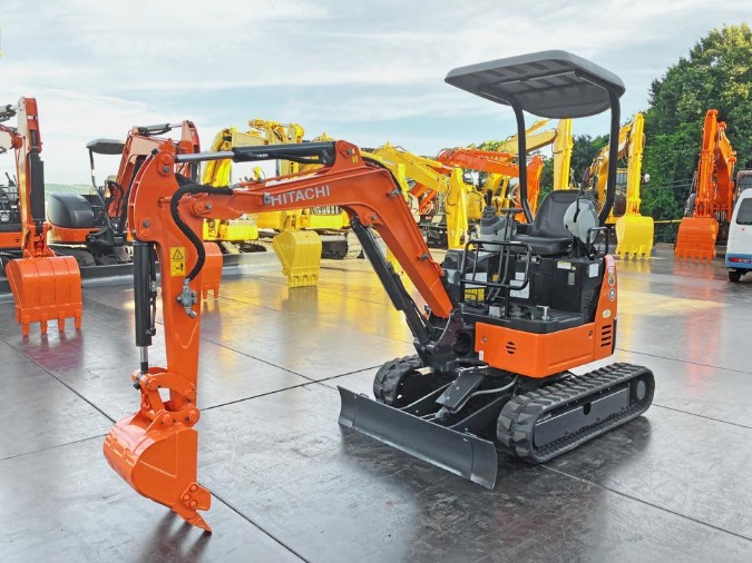 Japanese Used Mini-Excavators HITACHI ZX17U-5A TOKU WORLD BE3024