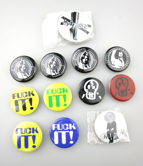 Hysteric Glamour 缶バッジ12個セット ヒステリックグラマー | 高価