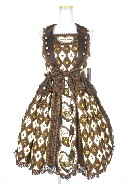 Angelic Pretty Queen Chocolateジャンパースカート アンジェリック
