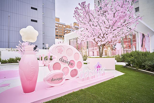 韓国コスメ「dasique Pink Blossom」3/6〜3/30 ＠東京 表参道 めちゃ