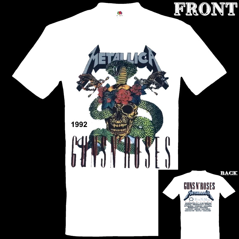 Guns N'Roses】ロックTシャツ メンズ バンドTシャツ メンズ Guns N