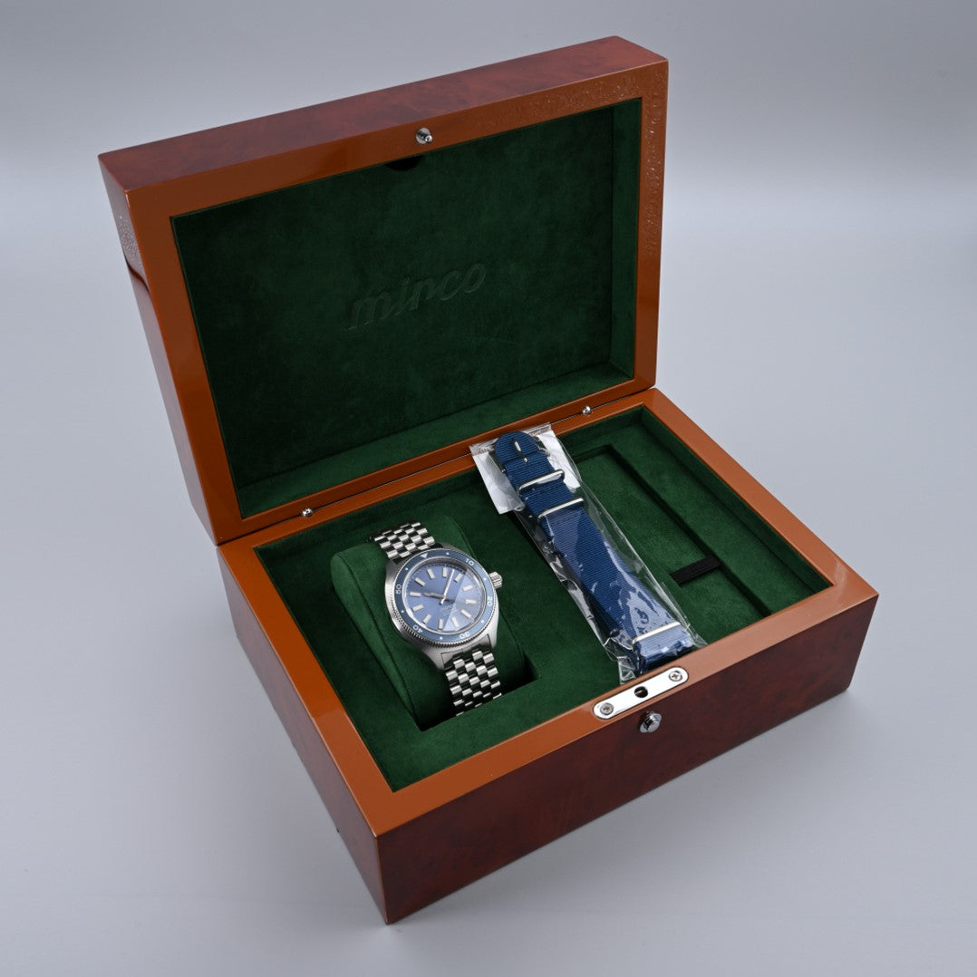 FUKUSHIMA WATCH mirco TYPE-03 舛花色（Masuhanairo） サファイア