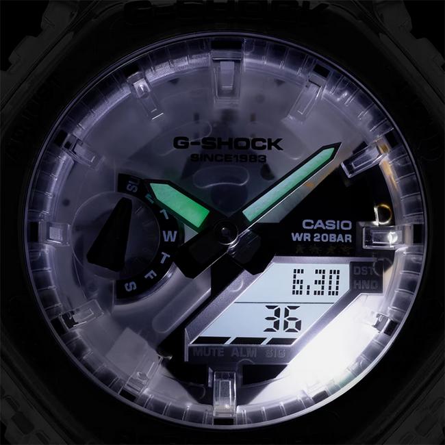 G-SHOCK GA-2140RX-7AJR 40th Anniversary CLEAR REMIX ANALOG-DIGITAL