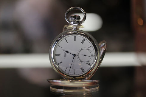 ロンジン 125周年1000個限定 懐中時計を買い取りました！【7L-023-0-21-1】