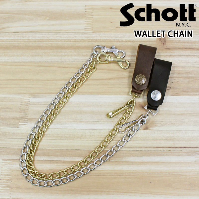 Schott ショット WALLET CHAIN ウォレット チェーン クリップ式 – TopIsm
