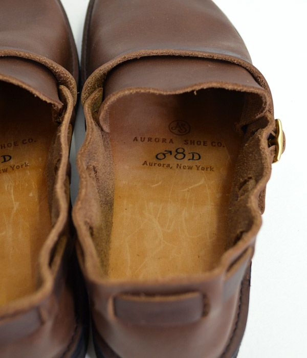 オーロラシューズ (AURORA SHOES) Middle English メンズ レザー
